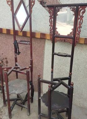 民俗老物件老式家具脸盆架老脸盆架实木脸盆架影视道具怀旧收藏