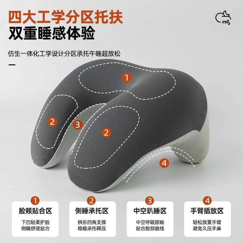 小学生午睡枕教室趴桌子上睡觉枕头儿童专用午睡神器午休枕趴趴枕,淘宝优惠券,粉丝福利购,淘宝优惠卷