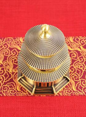 宏达 黄铜压铸小号故宫香炉 创意铜器香炉礼品摆件