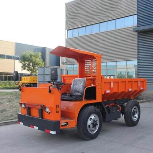 矿用电动运输车四不像四轮自卸车低矮型新能源矿山运输车 - 图0