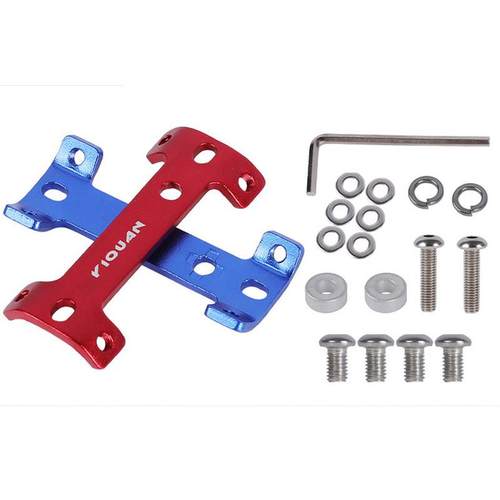 自行车公路车山地车水壶架延展位移器杯架拓展架一扩二支架扩充座 - 图1