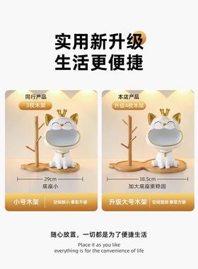 入户玄关钥匙收纳摆件电视柜乔迁新居礼物家居饰品进门鞋柜置物架