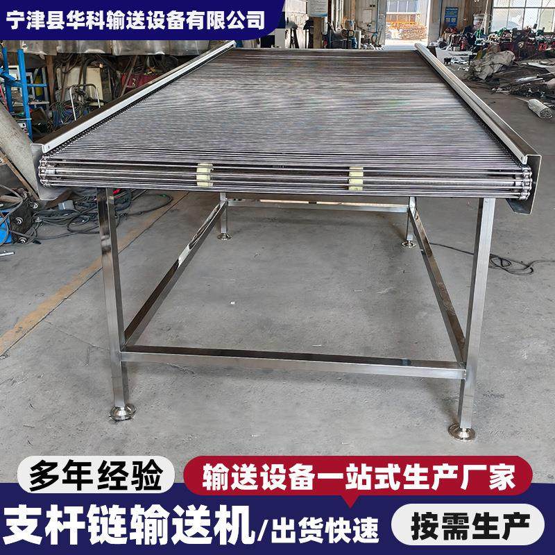 不锈钢支轴链输送机鸡蛋分拣河粉清洗输送带链条式支杆链传送机,淘宝优惠券,粉丝福利购,淘宝优惠卷