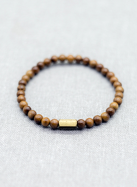 简约的一款e库克手链,小巧精致,小圆珠很可爱 可定制免费刻字