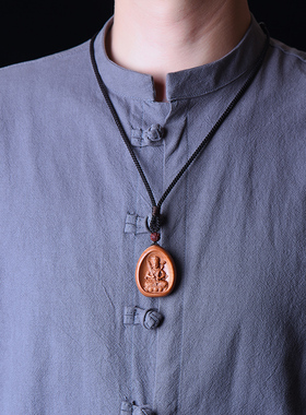 红绡虚空藏本命佛普萨吊坠属牛虎大势至菩萨属Q马不动尊本命佛属