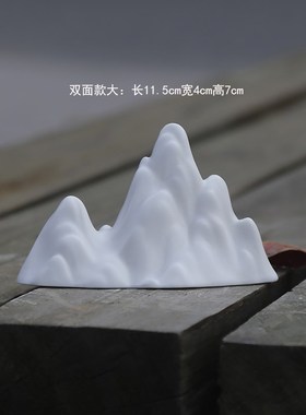 北欧现代简约麋鹿 假n山小摆件园艺绿植压盆石 鱼缸造景台摆件装