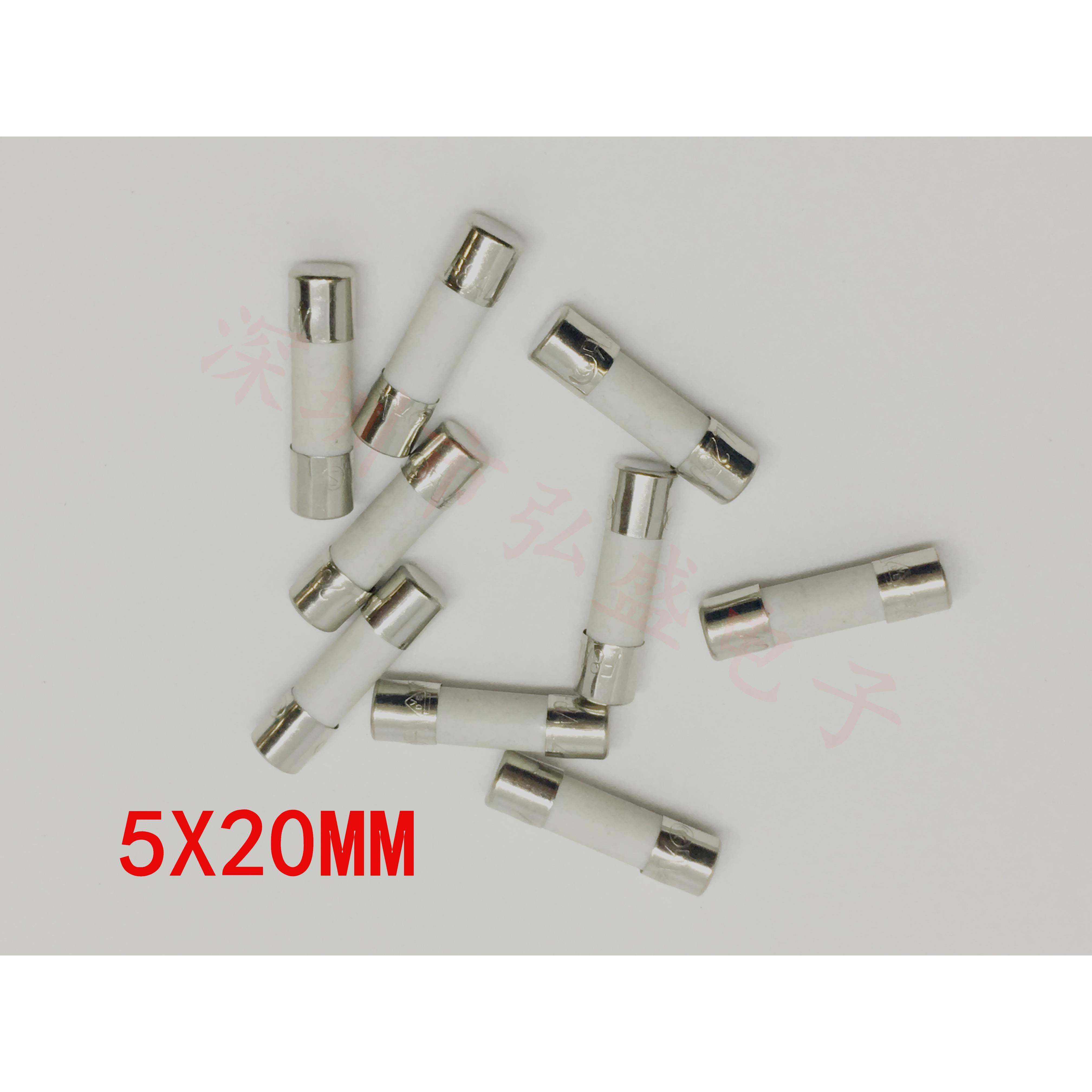 5*20mm陶瓷管熔断器6*30mm防爆陶瓷保险丝管F1AL250V0.5A-30A包邮 - 图1