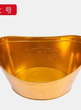 长方形香炉铁皮盆烧纸盆家用供奉烧纸桶元宝盆超大号小号