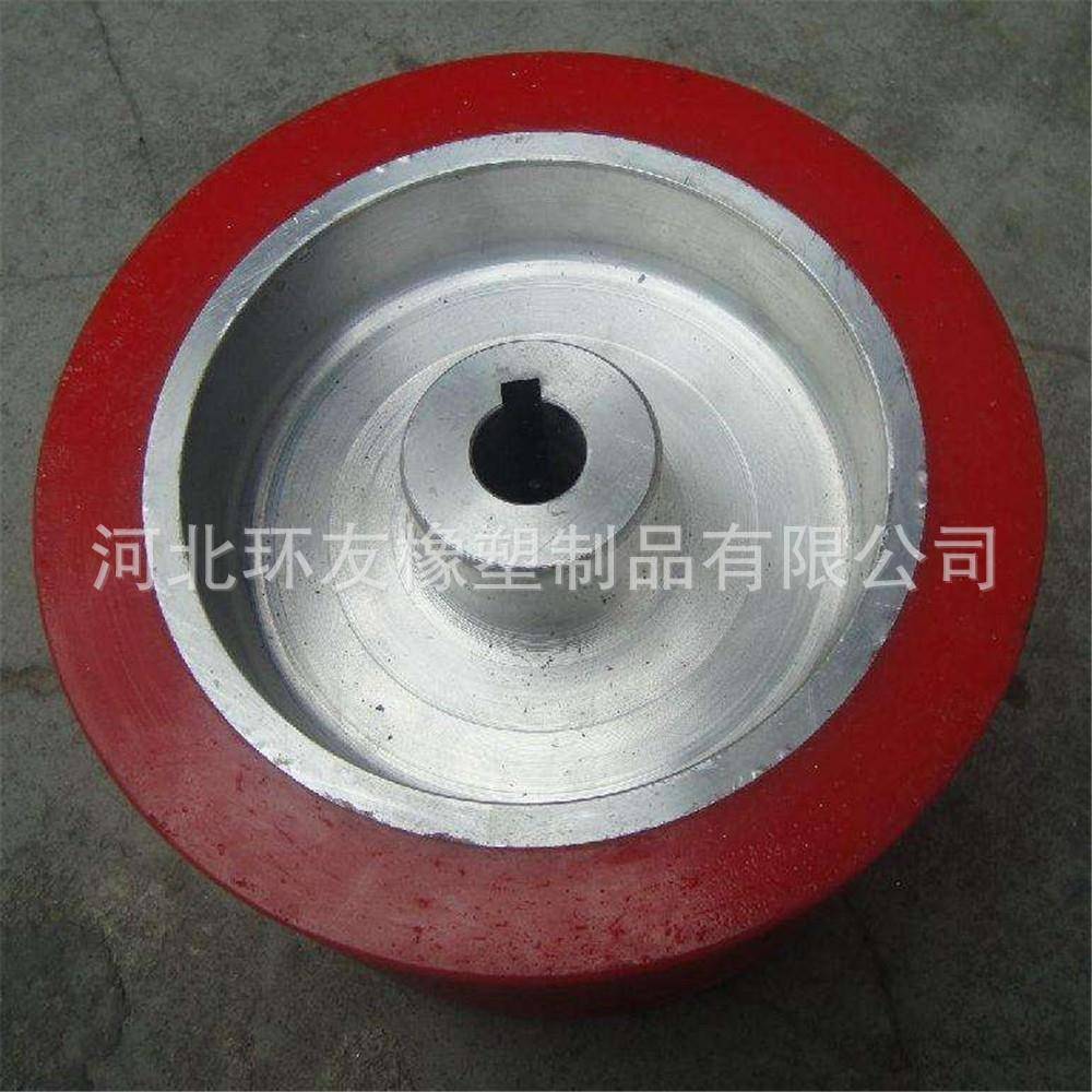 厂家供应贴膜机胶辊聚氨酯高耐磨不脱胶黄色新品 - 图0