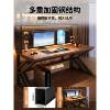 Computer desk storage cabinet integrated computer desk desktop home desk bookshelf storage hole board integrated small apartment study
