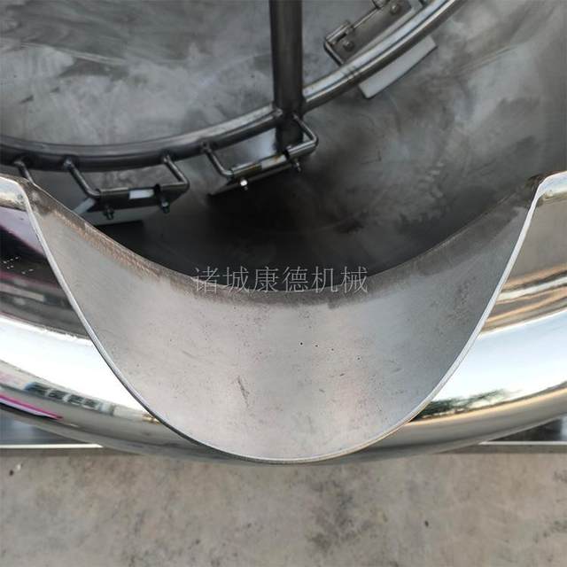 Automatic bottom scraping and stirring sugar pot stainless steel jelly boiling sandwich pot jelly processing stirring sandwich pot