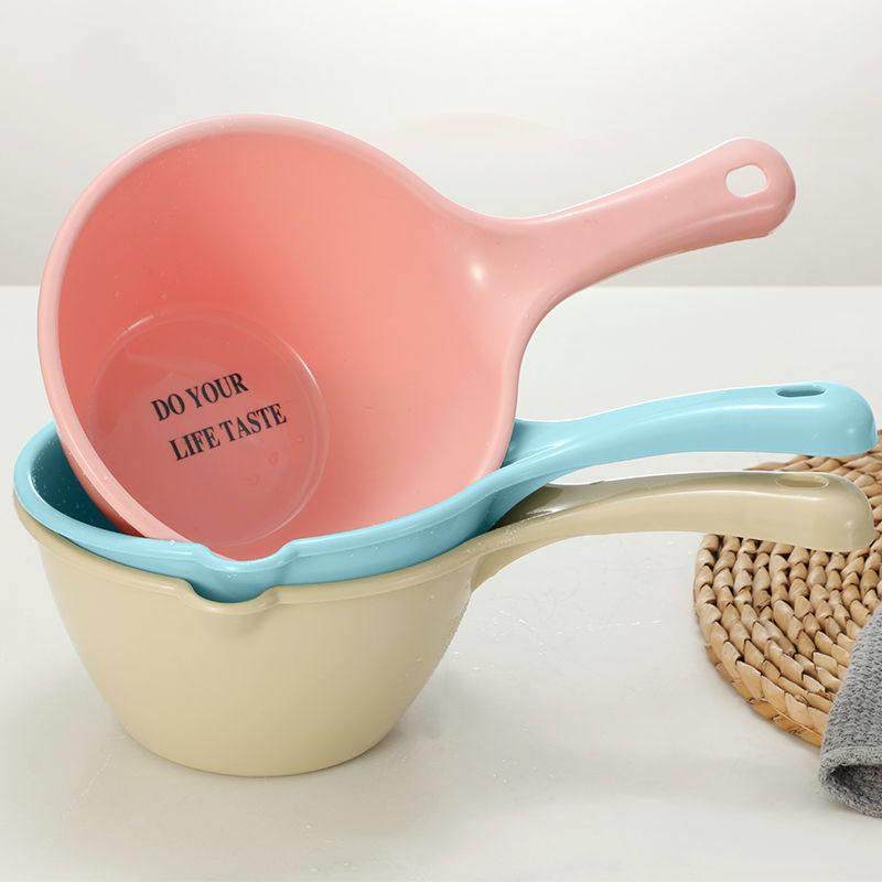 家用加厚深水勺厨房水瓢婴儿洗澡沐浴洗头杯长柄塑料舀子彩色水壳,淘宝优惠券,粉丝福利购,淘宝优惠卷