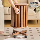 Нанчжу круглый стул журнальный столик для домашнего укладку комбинируемых табуреток современный обеденный стул обеденный стол простые складываемые табуретки запасные