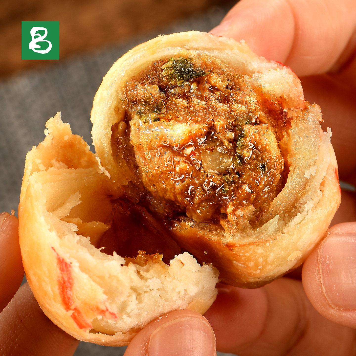 老大昌大鲜肉月饼生胚冷冻上海特产酥皮苏式饼中秋节早餐点心