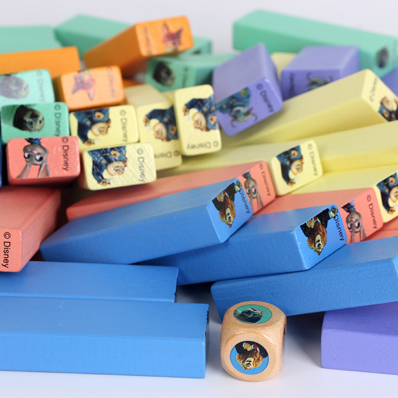 疯狂动物城叠叠乐积木儿童益智玩具抽搭平衡层层叠摇摆叠叠高礼物,淘宝优惠券,粉丝福利购,淘宝优惠卷