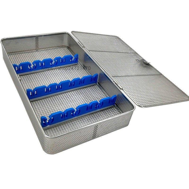 医用带盖不锈钢手术骨科器械消毒篮筐腹腔镜内窥镜灭菌盒清洗网篮,淘宝优惠券,粉丝福利购,淘宝优惠卷