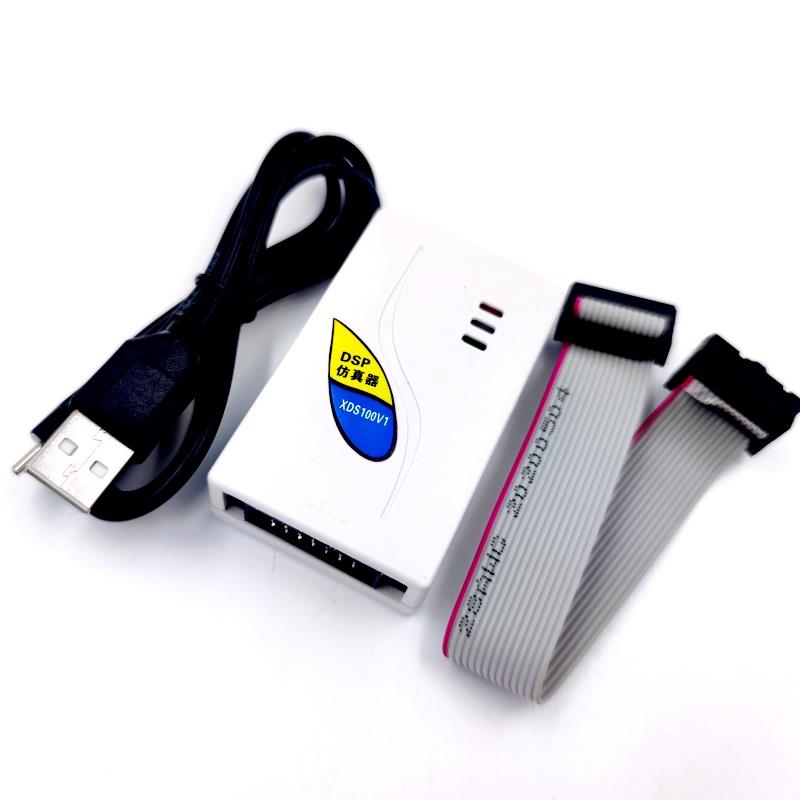 dsp仿真器下载器jtag 调试器增强版 XDS100V1V2 TMS320F28335下载 - 图0