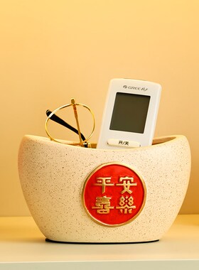 玄关钥匙收纳摆件设入户进门口鞋柜客厅玄幻锁匙桌面置物架装饰品