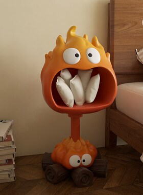 轻奢客厅边几大型电视柜沙发旁边床头落地装饰品开业搬家礼物摆件