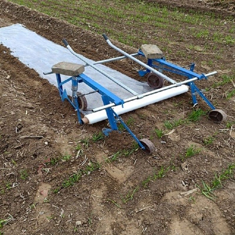 种植手拉式自动盖地膜覆盖机器小型农用人工铺地膜工具盖薄膜厂家,淘宝优惠券,粉丝福利购,淘宝优惠卷