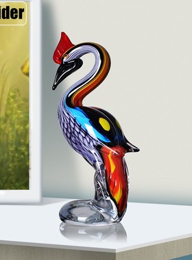 北欧轻奢琉璃瓶水滴摆件工艺品创意家居饰品水晶玄关客厅办公室