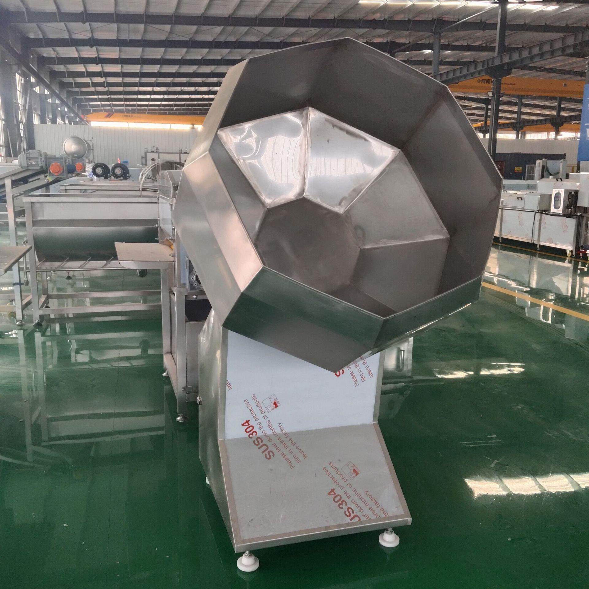 多功能八角拌料机全自动腌肉调理品拌料设备江米条撒粉机厂家,淘宝优惠券,粉丝福利购,淘宝优惠卷