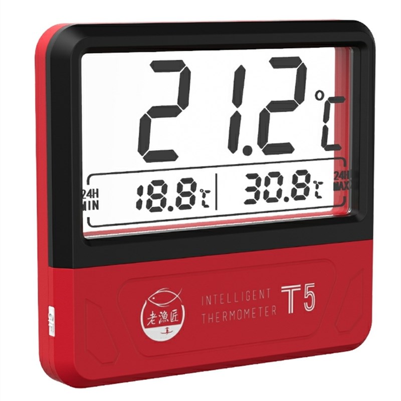 老鱼匠迷你智能温度计鱼缸精准电子数显水温计水族箱测温老渔匠 - 图2