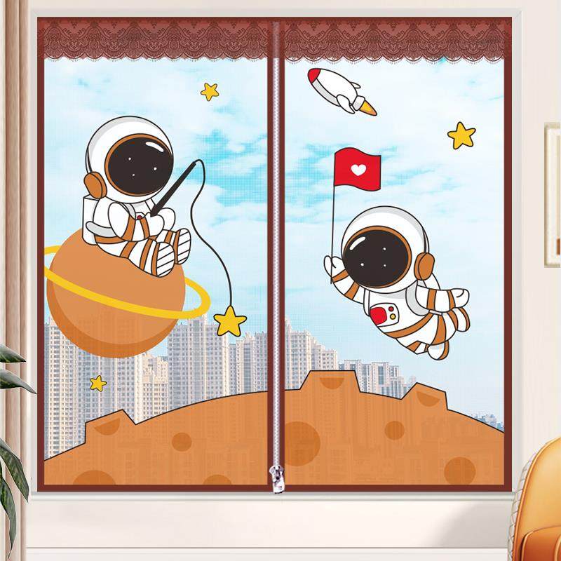 防蚊纱窗纱网魔术贴门帘自粘型窗户磁性自装磁吸磁铁窗帘隐形家用,淘宝优惠券,粉丝福利购,淘宝优惠卷