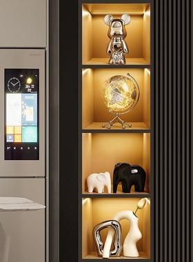 简约高档大气大象酒柜装饰品摆件客厅玄关家居玻璃柜饰品乔迁礼物