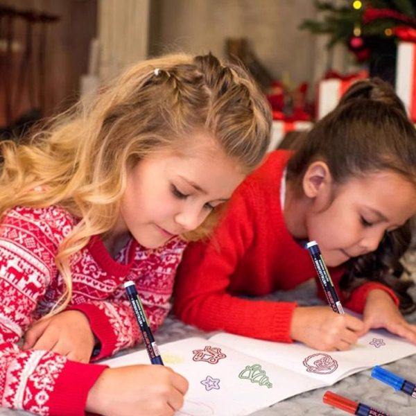 双线轮廓笔闪光彩色笔划重点节日手抄报发光啫喱笔3D立体果冻笔,淘宝优惠券,粉丝福利购,淘宝优惠卷