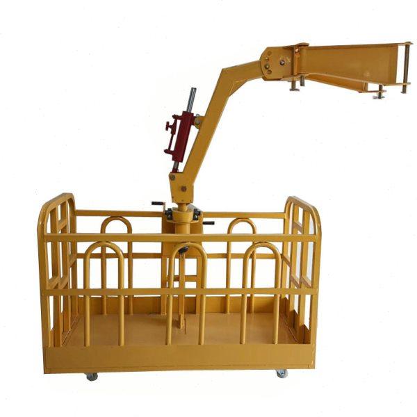 桥梁施工建筑外墙粉刷工地吊篮 空作业可旋转吊车吊篮,淘宝优惠券,粉丝福利购,淘宝优惠卷