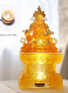 琉璃正方形莲花台佛像底座摆件药师佛观音加高金刚座工字型