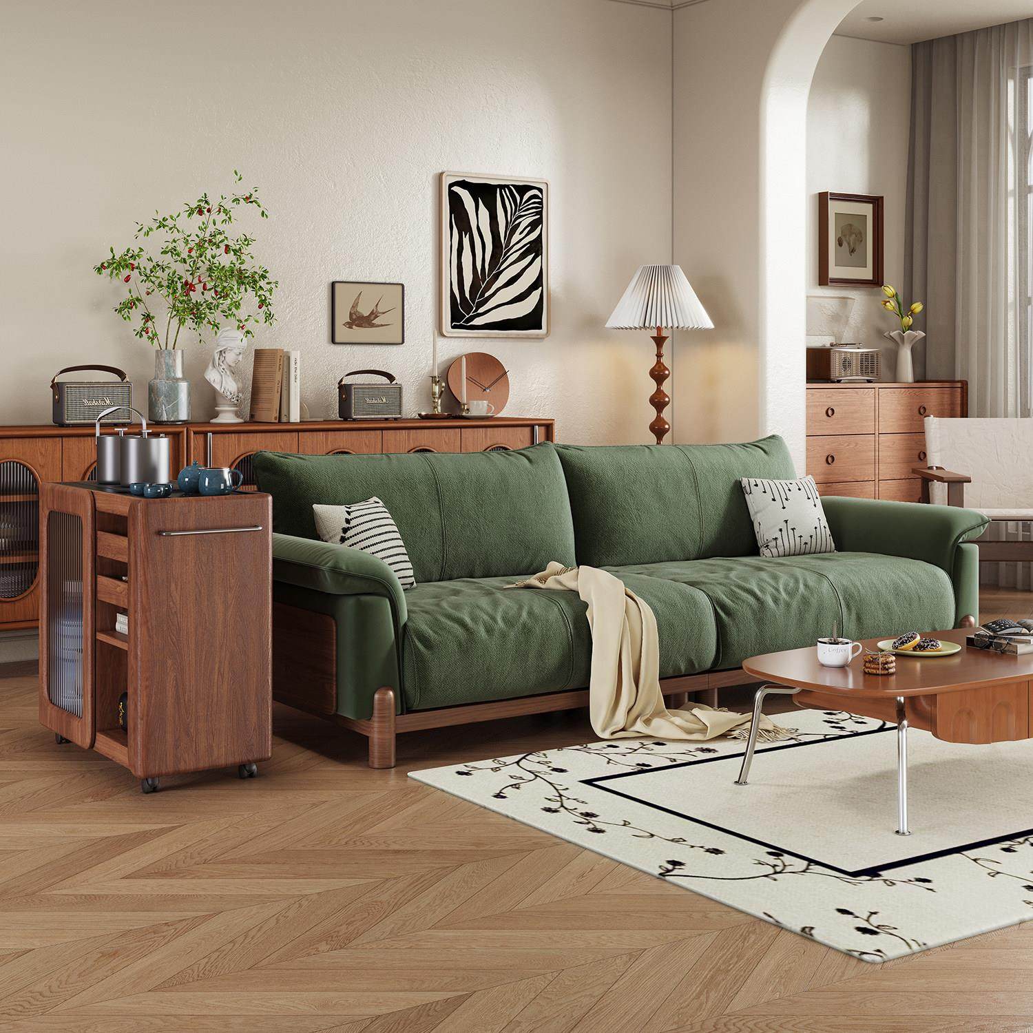 旺拓实木移动茶水柜烧水壶一体边几阳台茶几家用客厅沙发侧边茶几,淘宝优惠券,粉丝福利购,淘宝优惠卷