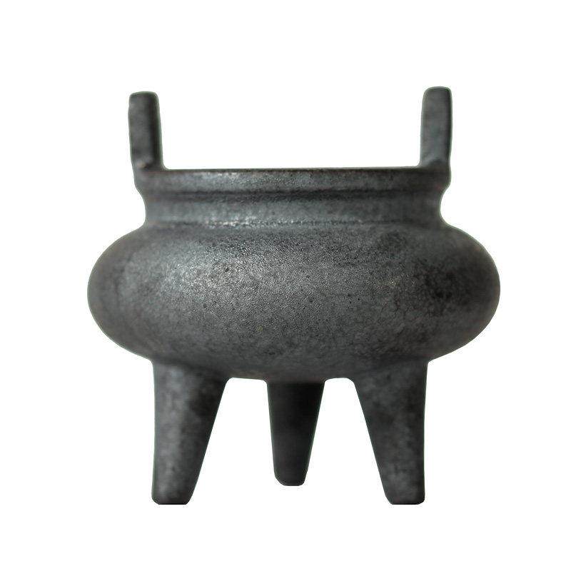 慕砚陶瓷香炉熏香炉沉檀三足供佛焚香炉线香插家用禅意茶道小香炉,淘宝优惠券,粉丝福利购,淘宝优惠卷