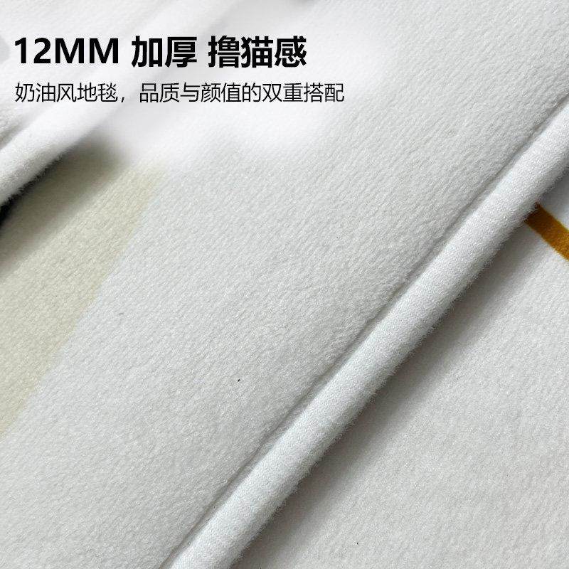 圣卡罗帝撸猫感床边毯ins卧室地垫客厅地毯加绒柔软亲肤飘窗地垫,淘宝优惠券,粉丝福利购,淘宝优惠卷