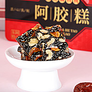 【500g铁盒装】山东东阿黑芝麻核桃阿胶糕