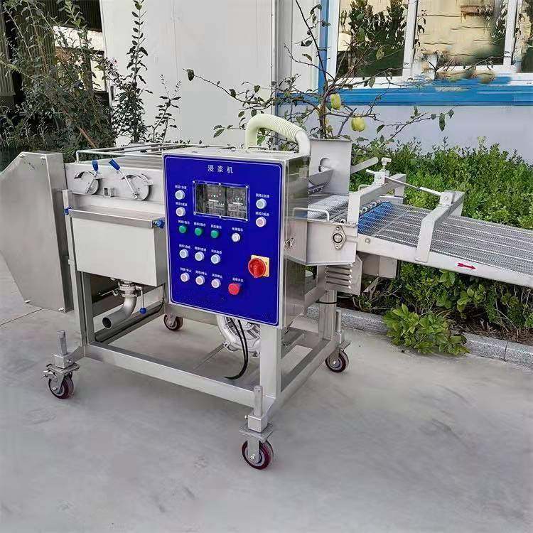 鱿鱼圈裹面糊设备藕条浸浆机供应潜行式上浆机全自动茄盒裹浆设备,淘宝优惠券,粉丝福利购,淘宝优惠卷