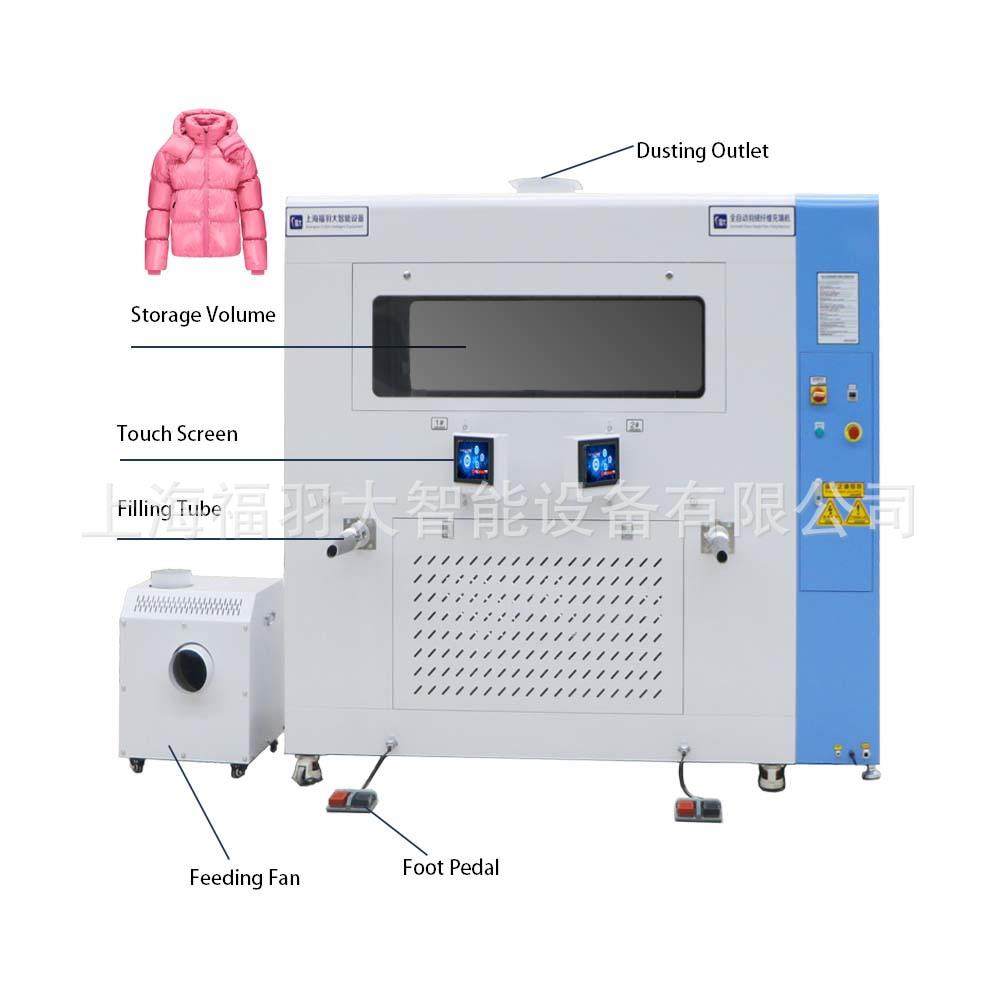 新款棉绒两用充棉机2个充口4个称重料罐动态称重精准,淘宝优惠券,粉丝福利购,淘宝优惠卷
