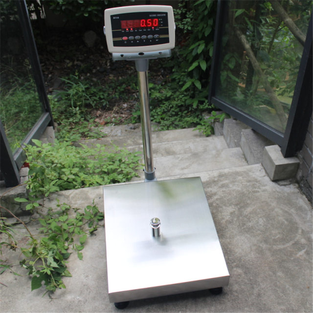 Price electronic scale 300kg English electronic station 200kg 500kg industrial weight measuring electronic scale