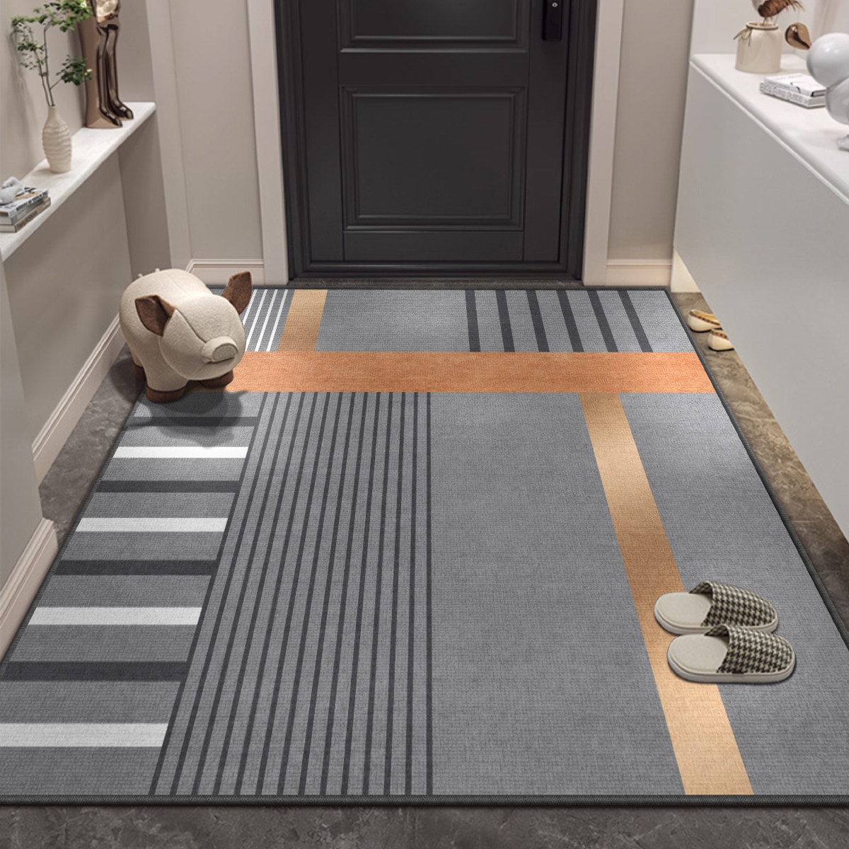 入户门地垫进门脚垫家用门口防滑垫子可擦免洗地毯玄关垫子可裁剪,淘宝优惠券,粉丝福利购,淘宝优惠卷