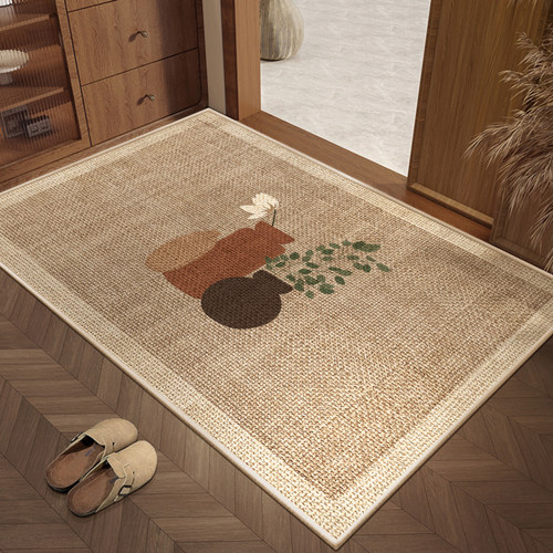 入户门地垫ins风2025新款家用进门垫高级感玄关防滑垫子门外地毯 - 图1