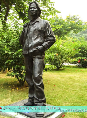 铸铜人物雕塑城市广场景观大型玻璃钢仿铜抽象雕塑广场音乐师雕塑