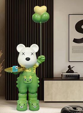 暴力熊落地摆件储蓄罐新居入户大型客厅家居乔迁开业礼品装饰礼物