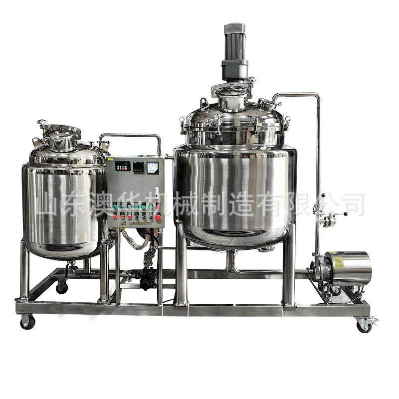 不锈钢搅拌罐反应釜石墨油漆涂料搅拌桶真空过滤电加热工业罐,淘宝优惠券,粉丝福利购,淘宝优惠卷