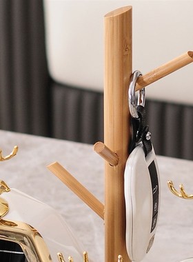 进门口现代玄关钥匙首饰收纳摆A件创意家居电视酒柜客厅轻奢装饰