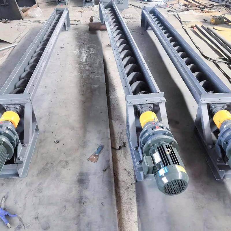 碳钢不锈钢有轴无轴蛟龙U型螺旋输送机管式上料机螺旋给料机 - 图0