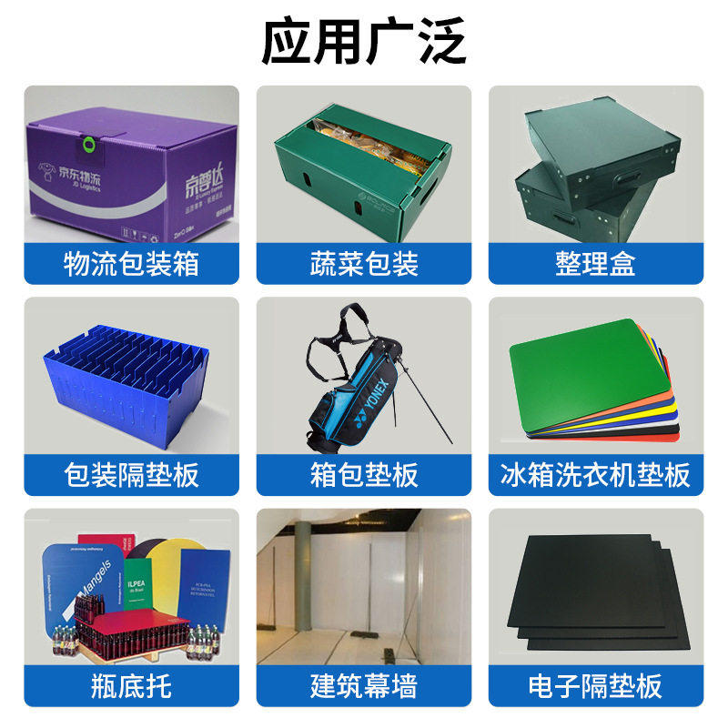 塑料pp中空板瓦楞板5mm空心板周转箱防静电隔板铁笼围板垫板刀卡,淘宝优惠券,粉丝福利购,淘宝优惠卷