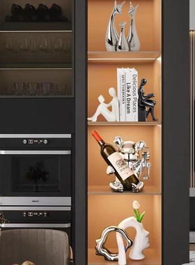 现代轻奢高档酒柜l装饰品摆件客厅电视柜家居玄关摆设品搬新家礼