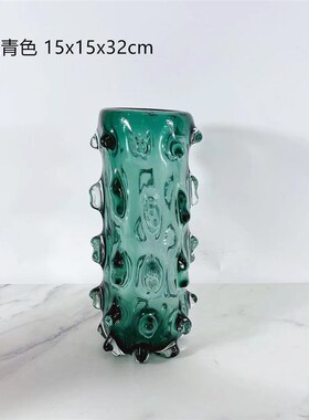 现代琉璃五彩海参器器样板房间摆设卧室客厅工艺品