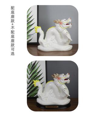 陶瓷生肖入口办公室牛饰品桌面家居饰品客厅装饰书桌工艺品饰品